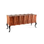 Paseo Carved Wood Media Cabinet