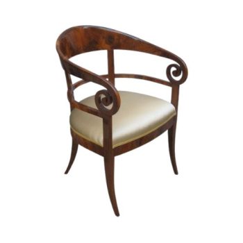 Rattan and Cane Club Chair