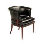 Louis XV Style Caned Back Fauteuil Armchair