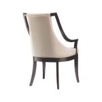 Contemporary Cane Back Accent Chair