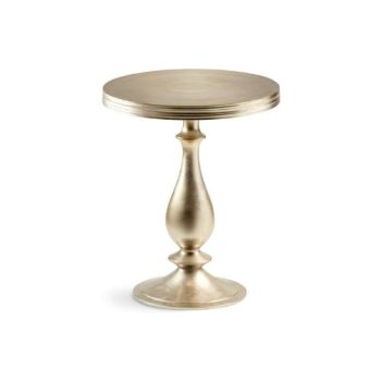 Tassel Pedestal Side Table