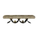Contemporary Curved Bench