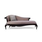 Tufted Roll Arm Chaise Lounge