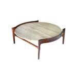 Hand-Carved Vintage Coffee Table