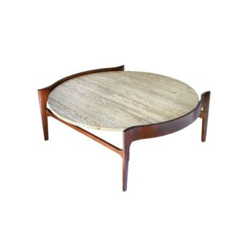 Hand-Carved Vintage Coffee Table