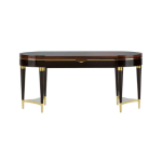 Antique French Style Bombe Console Chester with Ramage