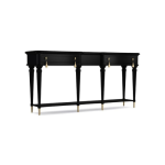 Traditional Rectangular Wood Console Table