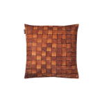 Whiskey Leather & Deerskin Lacing Pillow