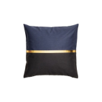Hi End Accents Faux Leather & Fur Throw Pillow