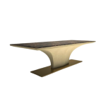 Oak Baroque Library Table
