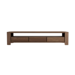 Extendable TV Entertainment Unit in Walnut