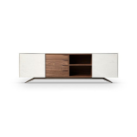 Glass Shimmer Low Cabinet