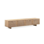 Modernist Wood & Lacquer Media Console