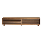 Mid-Century Modern Walnut TV Stand