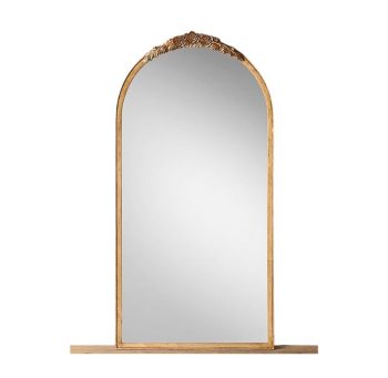 Oshan Carved Wooden Mirror