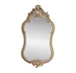 Anthropologie Bone Inlay Mirror