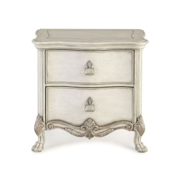 Modern Two-Drawer Accent Nightstand