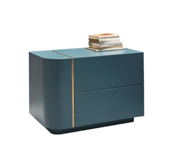 Modern Stackable Storage Boxes with Leather Handles