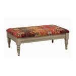 Ottoman - Hemingway Marble Fabric