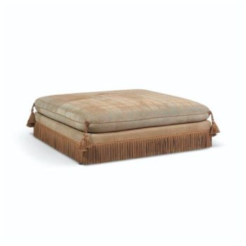 Linen Ottoman