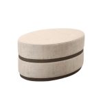 Sterling Leather Ottoman