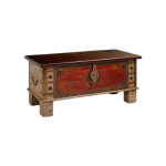 Lacquered Storage Chest on Stand
