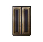 Lacquered Linen Cabinet