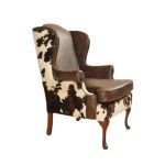 Modern Wingback Accent Chair